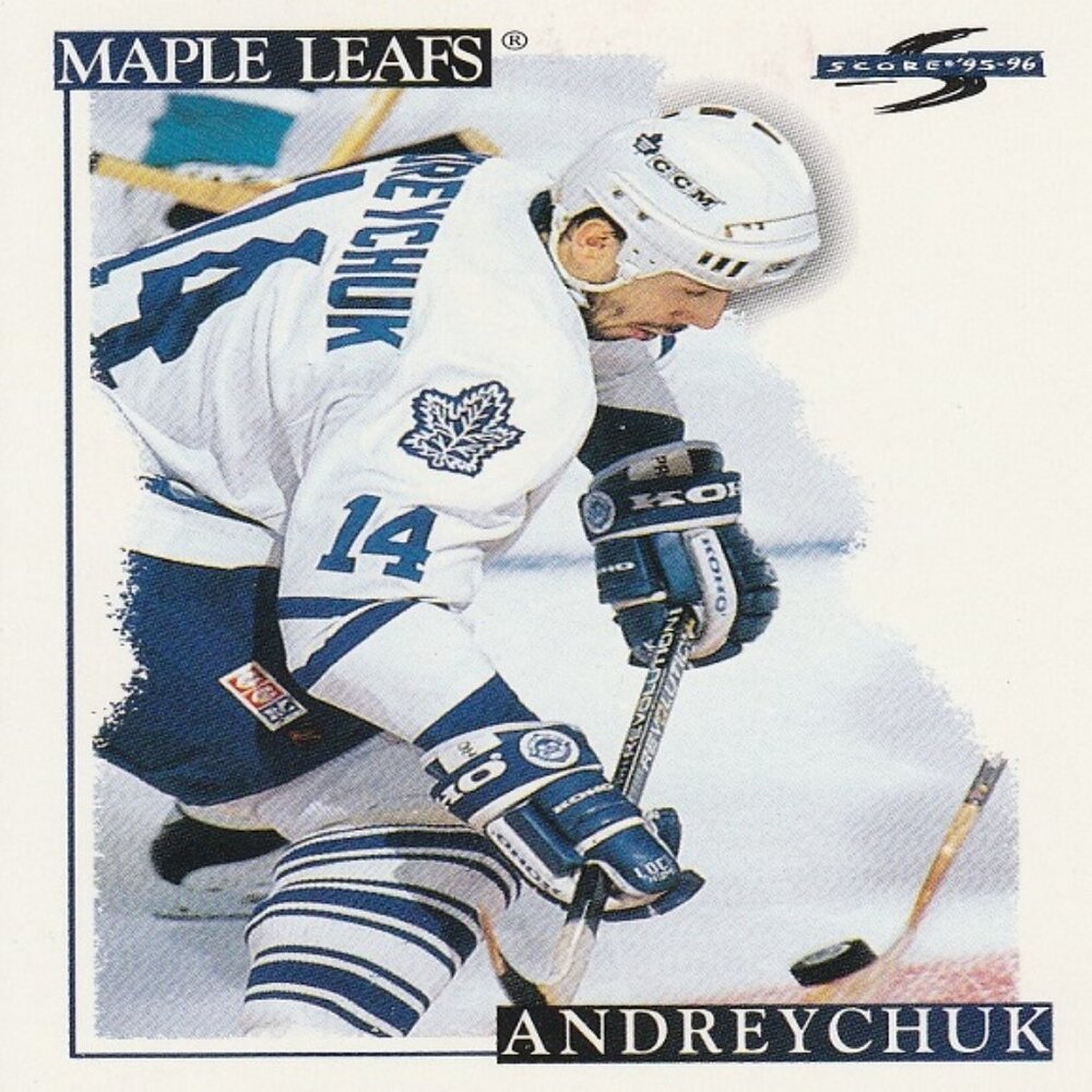 Dave Andreychuk - 1995 Score Hockey Card